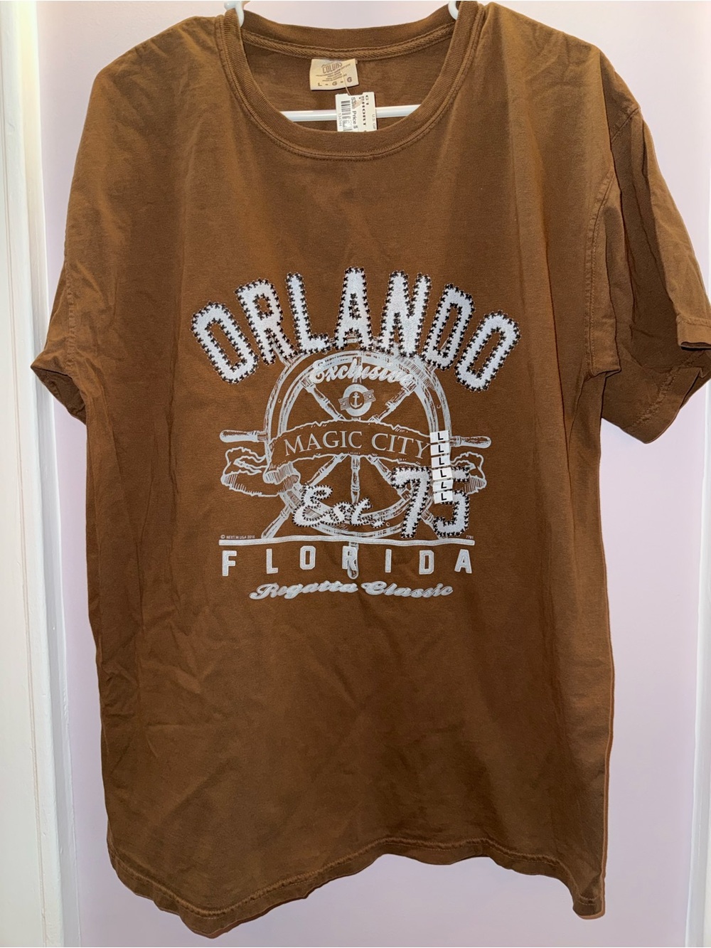 Orlando Graphic Tee - Brown Men’s Shirt